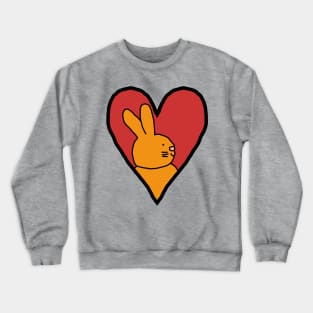 My Easter Bunny Valentine Crewneck Sweatshirt